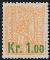 652: 85 I - 1 krone provisorie LUXSUS velsentrert postfriskt. (2200)  Utrop: 1000, Startbud: 1455