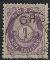 200: 19Ia. 4sk posthorn. Mrkfiolett, nr fullstpl. Christiania 22.4.1875.   (HK 1300) Utrop: 300, Startbud: 270