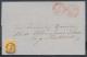 88: 2 - Flott brev med Hk 2 fullstemplet nr.st. 261 samt rdt stempel Chr. Bypost 19/5-1858 sendt til Slottet. Uvanlig! Utrop: 750, Startbud: 675
