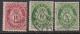 95: 25 II,26. 10 skravert type 7 og 2x12 henholdsvis type 2 og type 3 pos.73.  (320+) Utrop: 100