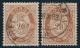 112: 39 X/Y. Variant flekk i lille 20 p begge papirtyper. Utrop: 200, Startbud: 330