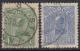 170: 89-90. 1kr og 1,50kr Haakon 1907, begge prima, rundstpl. (HK 975) Utrop: 300