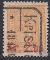 165: 87II. 2kr. provisorie med karmin overtrykk. Prima. (HK 1600) Utrop: 300