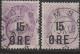 174: 92a-b. Begge prima, dels fullstpl., prima-PRAKT kvalitet. Utrop: 200